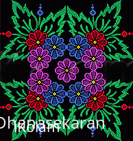 Rangoli: Saree design