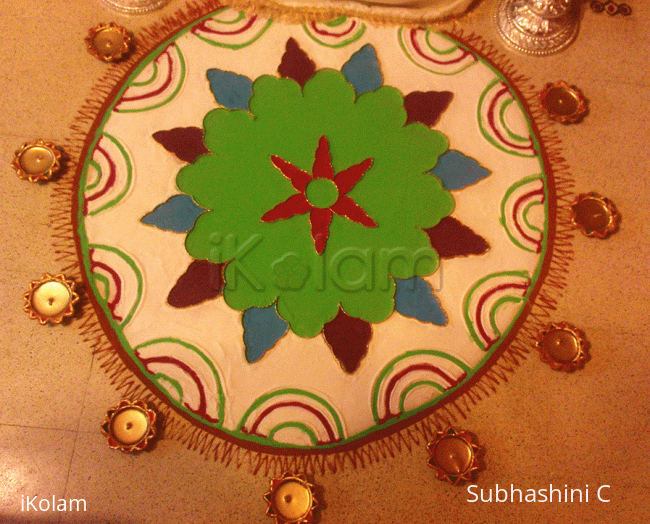 Rangoli: Diwali Rangoli (contest entry_105)