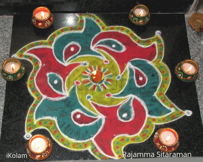 Rangoli: Diwali Rangoli (contest entry_30)