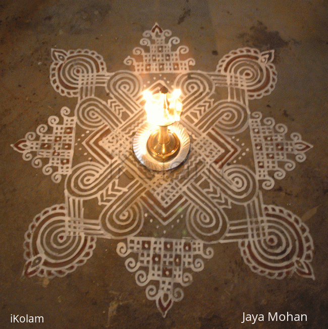 Rangoli: Diwali Kolam (contest entry_45)