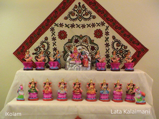 Rangoli: Golu - Shivparvathi - Karthigai Pengal 