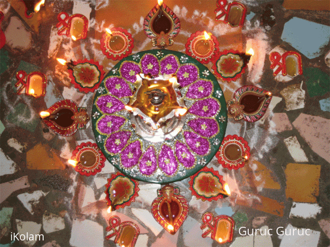 Rangoli: Karthigai festival