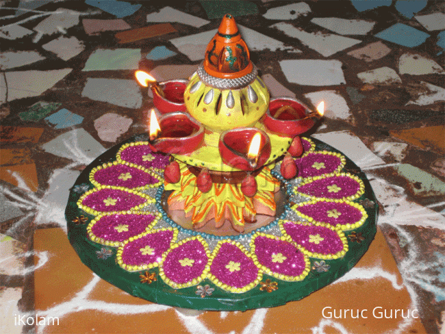 Rangoli: Ozhi Vilakku