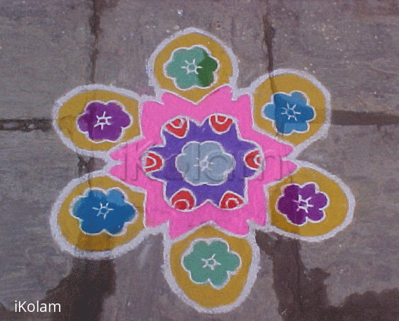 Rangoli: Holi