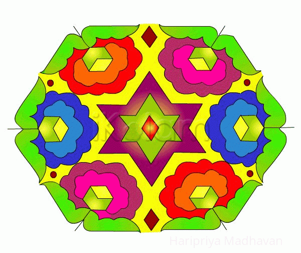 Rangoli: Computer Kolam