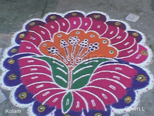 Rangoli: Flower - 2