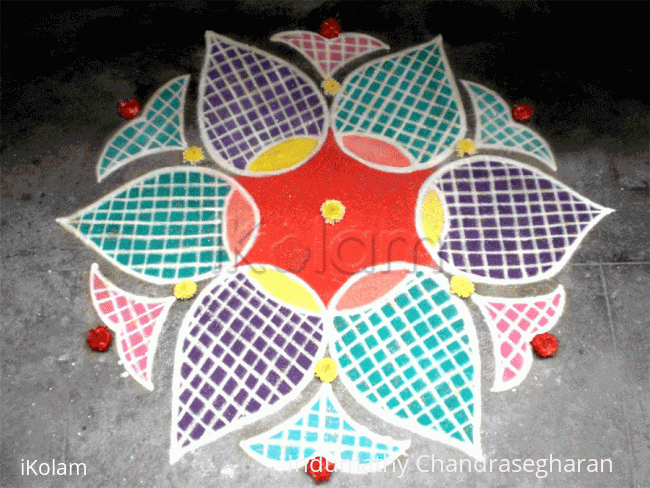 Rangoli: Margazhi dew drops Kolam contest - 2008-2009