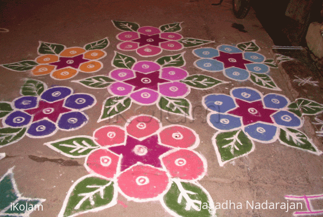 Rangoli: Margazhi dew drops Kolam contest - 2008-2009