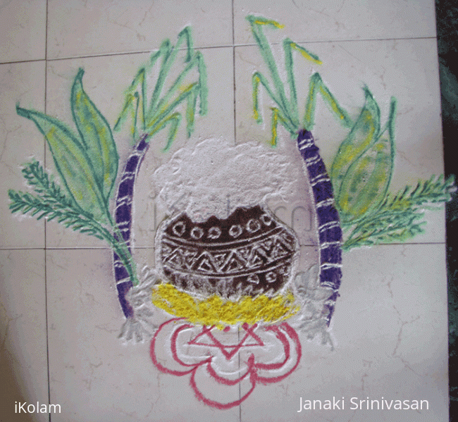 Rangoli: Pongal Kolam