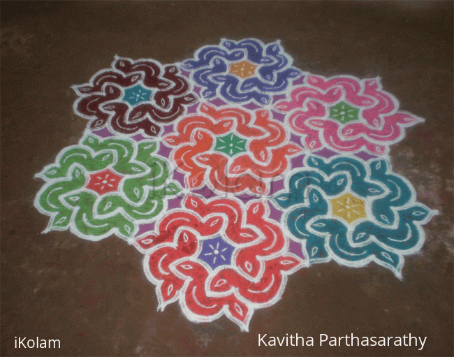 Rangoli: Margazhi dew drops Kolam contest - 2008-2009