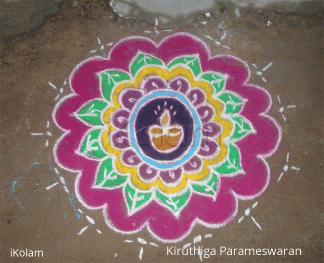 Rangoli: Diwali kolam