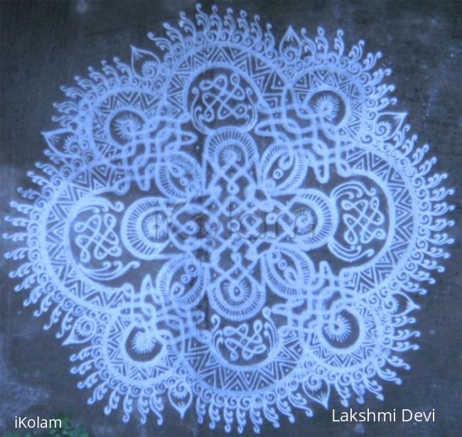 Rangoli: Fusion kolam