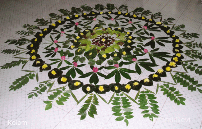 Rangoli: Leaves