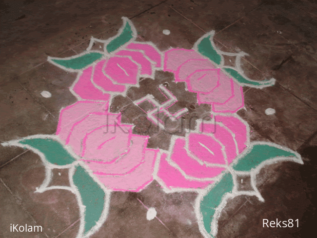 Rangoli: Lotus