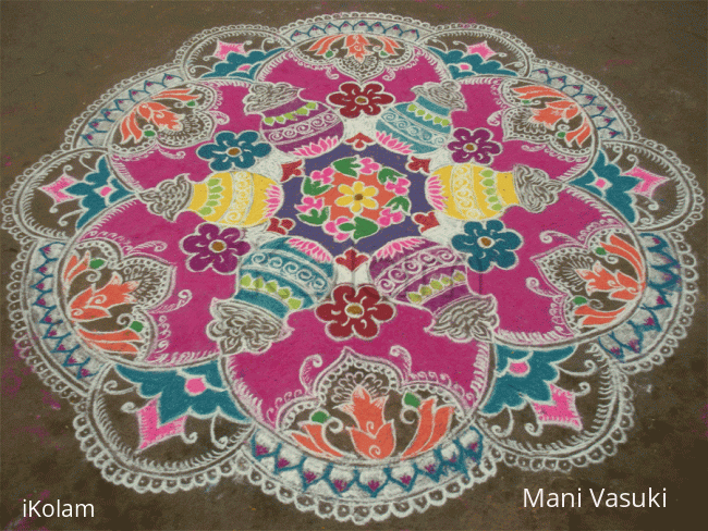 Rangoli: Margazhi dew drops Kolam contest - 2008-2009