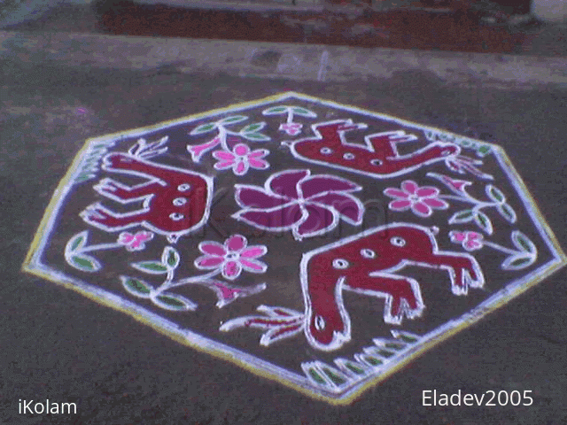 Rangoli: Margazhi - 14