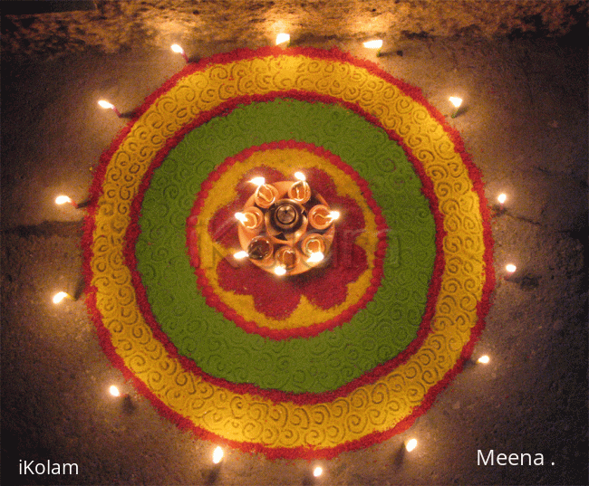 Rangoli: Rangoli for Karthigai