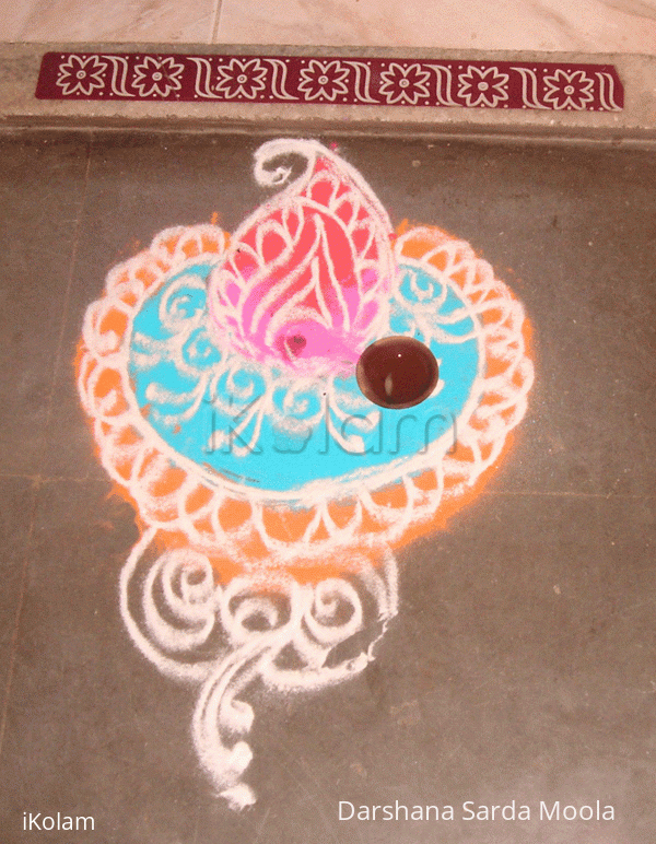 Rangoli: Diwali rangoli