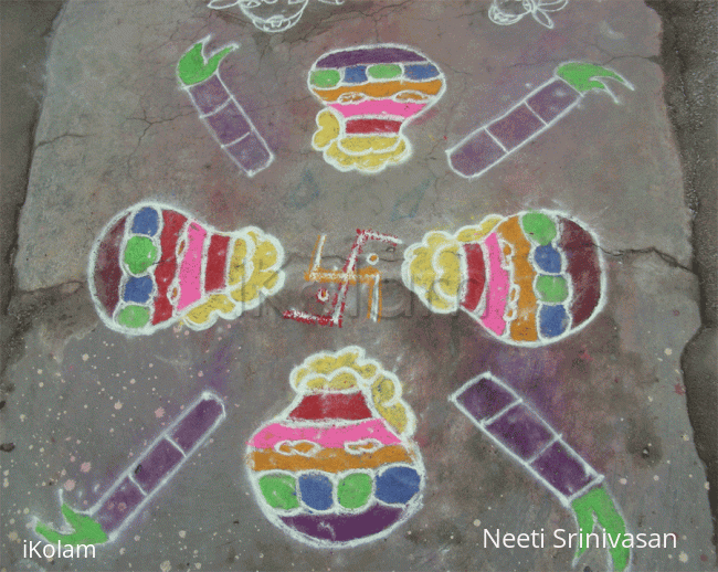 Rangoli: Margazhi Kolam