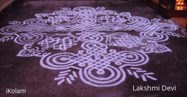 Rangoli: Nested arcs