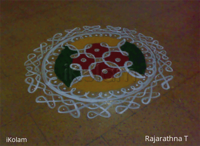 Rangoli: A combinatorial motif!