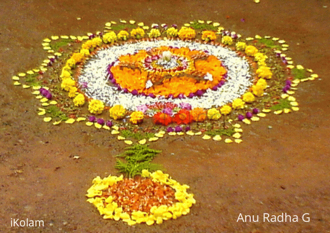 Rangoli: Onam rangoli