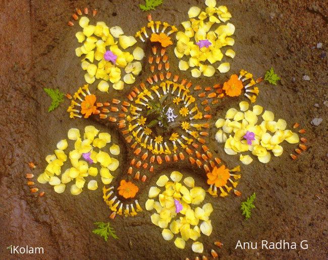 Rangoli: Onam rangoli