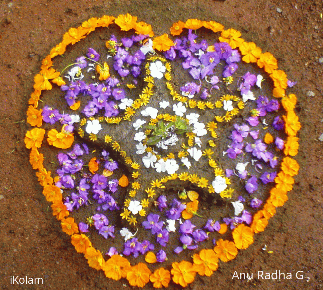 Rangoli: Onam rangoli