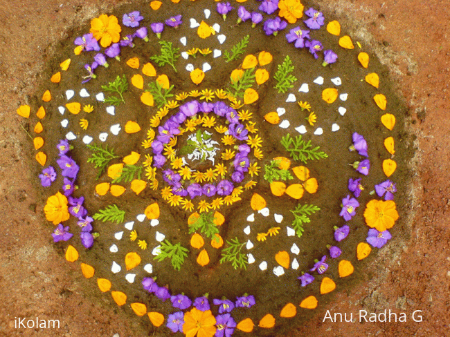 Rangoli: Onam rangoli