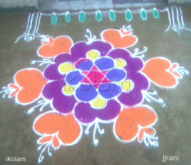 Rangoli: Orangehearts