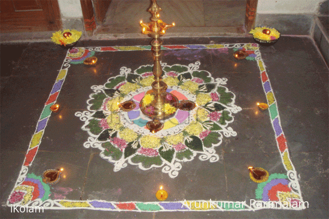 Rangoli: Margazhi kolam