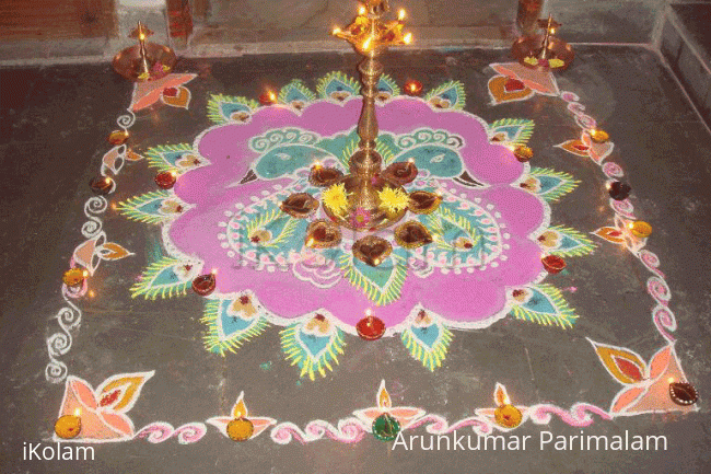 Rangoli: Karthigai Rangoli