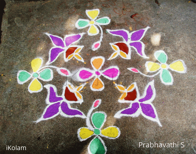 Rangoli: Simple Kolam