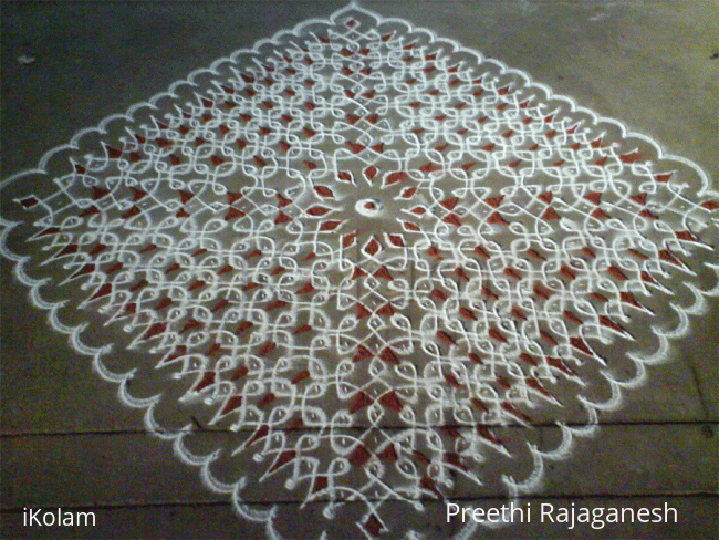 Rangoli: Margazhi dew drops Kolam contest - 2008-2009