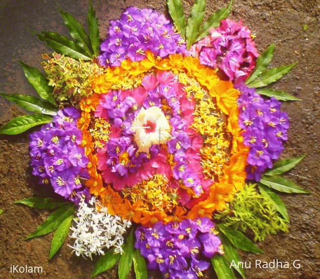 Rangoli: Onam rangoli