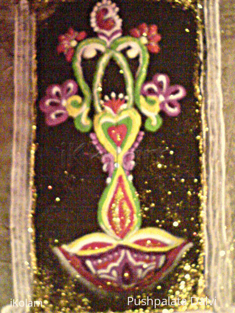 Rangoli: Embossed Rangoli