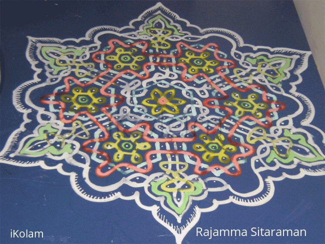 Rangoli: Margazhi dew drops Kolam contest - 2008-2009