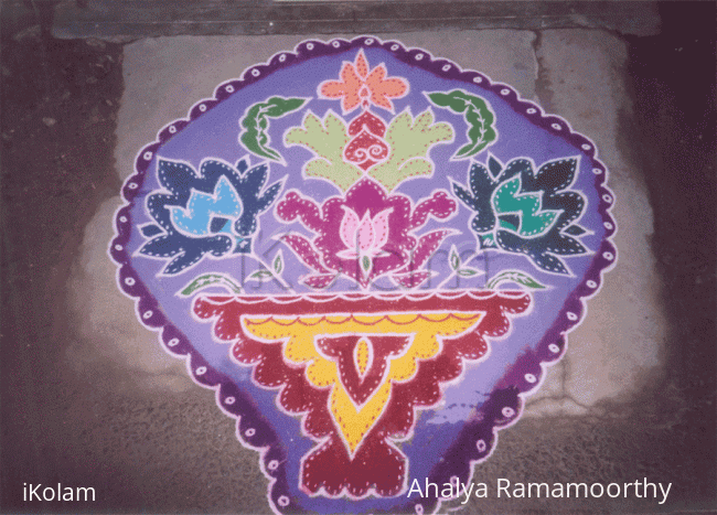 Rangoli: Margazhi dew drops Kolam contest - 2008-2009