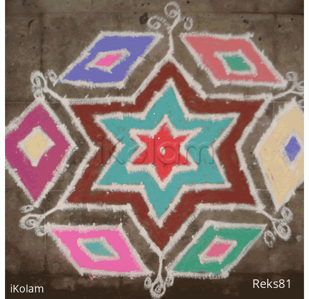 Rangoli: Rangoli diamonds