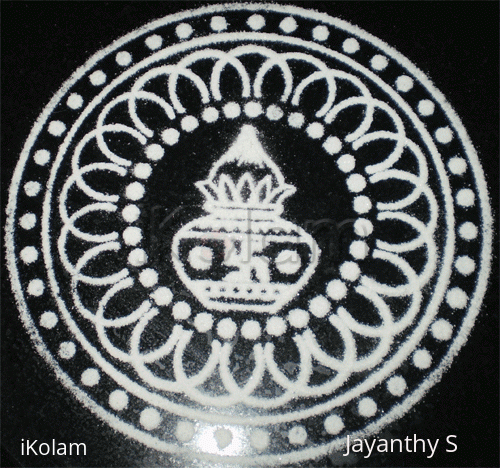 Rangoli: Stencil Rangoli