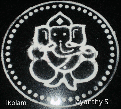 Rangoli: stencil Rangoli