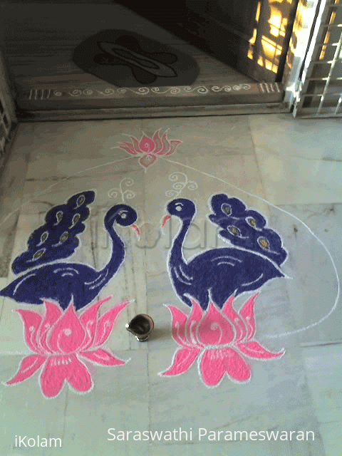 Rangoli: Peacock