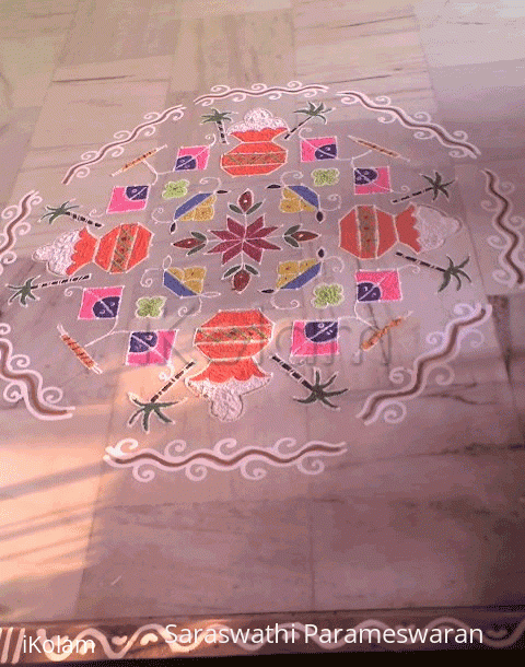 Rangoli: Pongal Paanai Kolam