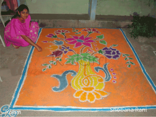 Rangoli: Salt Rangoli