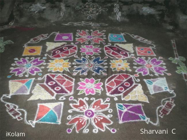 Rangoli: Pongal kolam