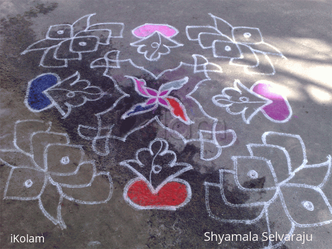 Rangoli: Margazhi dew drops Kolam contest - 2008-2009