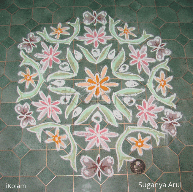 Rangoli: Margazhi dew drops Kolam contest - 2008-2009