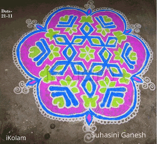 Rangoli: Margazhi dew drops Kolam contest - 2008-2009