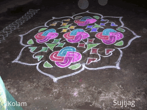 Rangoli: Swastik