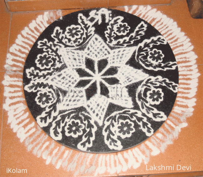 Rangoli: Rangoli - tulasi